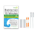 Bakterien Schnelltest für Pool, Whirlpool & Teiche (2 Stück)