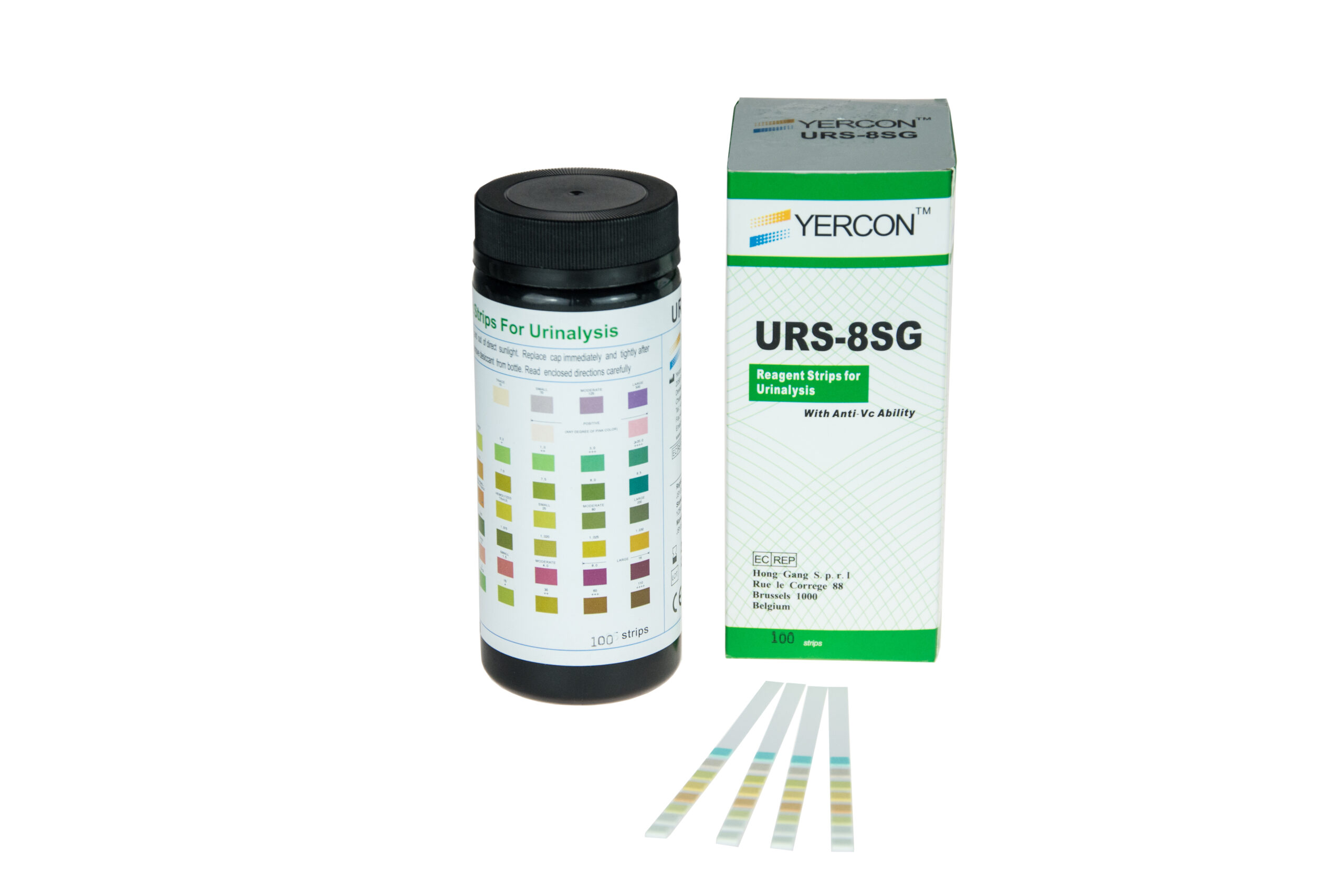 Urinteststreifen 8 Indikatoren (100 Tests) URS-8SG – AquaNatura