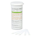 Wassertest für Freies Chlor 0-1000ppm Wasserteststreifen (50 Stück)