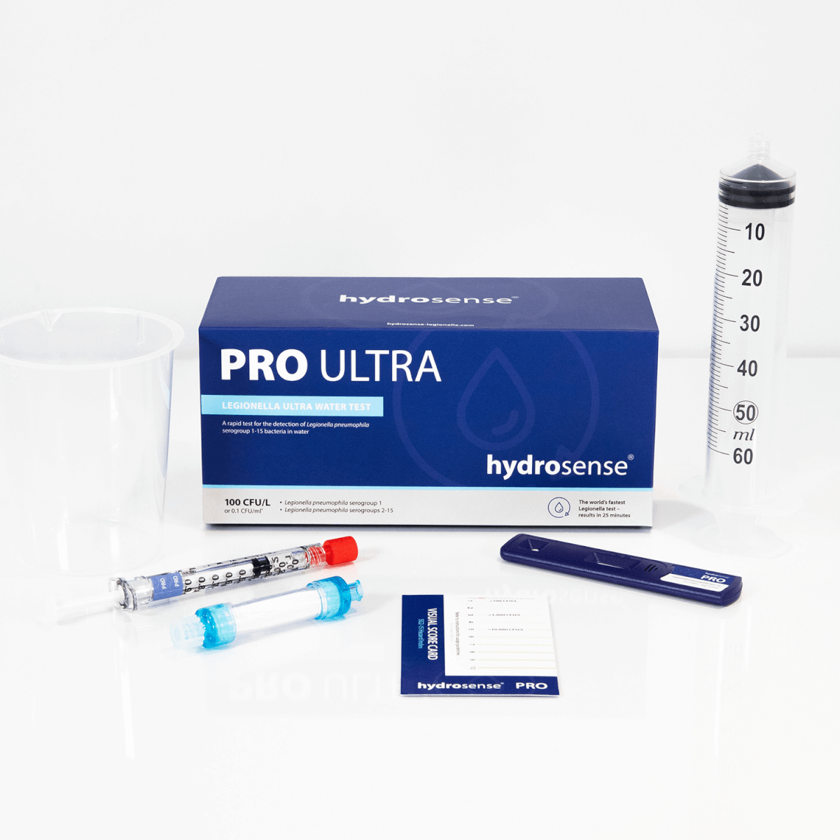 Hydrosense Pro Ultra Legionellenschnelltest Water (1 Test) – 100 KbE
